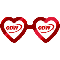 Heart Love Sticker by CDW Careers