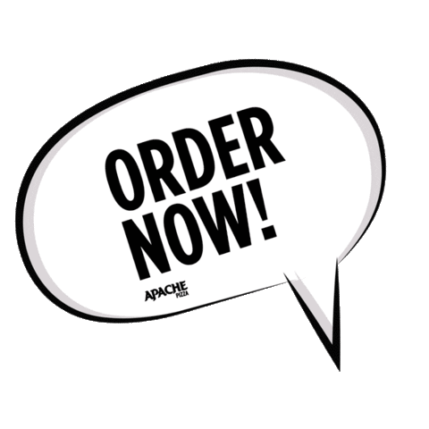 apachepizza giphyupload order ordernow apachepizza Sticker