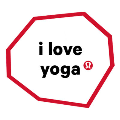 life yoga Sticker by lululemon