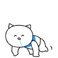 Hungry Cat Sticker by Kcomics