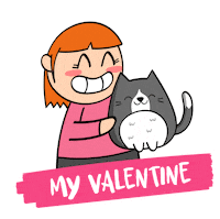 te amo cat Sticker by VIX