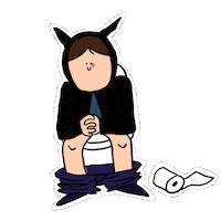 Toilet Caca Sticker