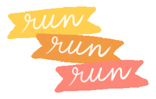 Sport Running Sticker