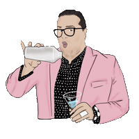 DanielPillaiOfficial martini date with daniel datewithdaniel daniel pillai Sticker