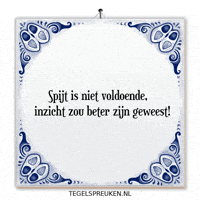 Wijsheid Reflectie GIF by Tegelspreuken.nl
