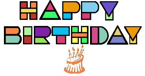Happy Birthday Sticker