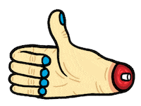 Thumb Up Ok Sticker