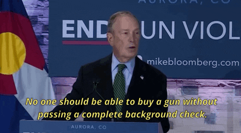Michael Bloomberg Gun Control GIF