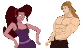 Hercules Flirt Sticker by Destripando la Historia