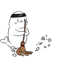 Tired Art Sticker by Sappy Seals Community