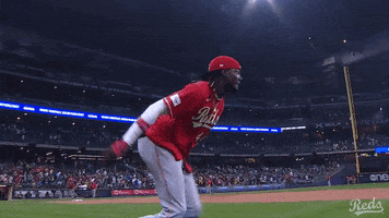 Celebration Baseball GIF by Cincinnati Reds