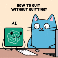 Blue Cat Mood GIF