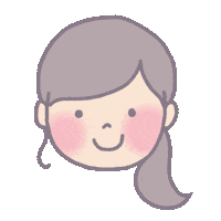 irsalinazd happy girl face pastel Sticker