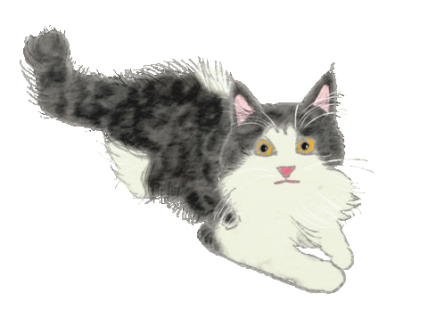 Cats Leona Sticker by Peiii111