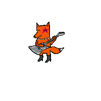 Fire Fox Sticker by ultraviolett