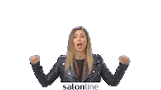 happy girl Sticker by Salon Line