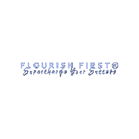 Flourishfirst Sticker by Holly Wood | Flourish