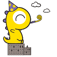greeting new year Sticker