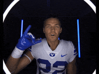 Byu Football Sport GIF by BYU Cougars