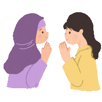 Girl Ramadan Sticker by Byoote Official