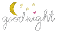 Good Night Stars Sticker
