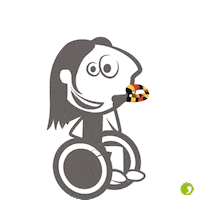 Happy Fete Sticker by Visuelle