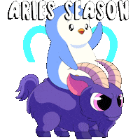 Zodiac Sign Penguin Sticker by Pudgy Penguins