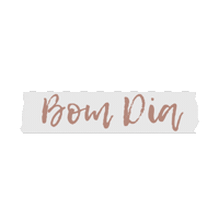 Bom Dia Washi Tape Sticker