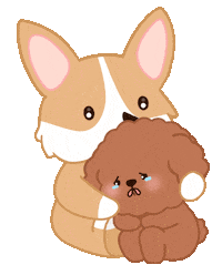 Sad Puppy Sticker