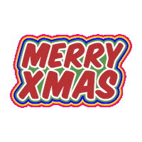 Happy Merry Christmas Sticker by DIVE INN - Die Innovationsagentur
