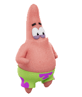Waving Patrick Star Sticker by Nickelodeon