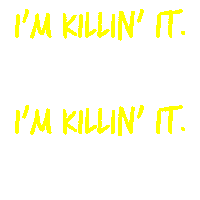 Dying Sticker by Krome Fitness