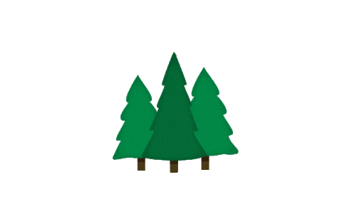 Pine Tree Forest Sticker by Forestry England