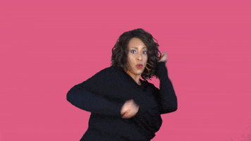 Kicking High Kick GIF by Holly Logan