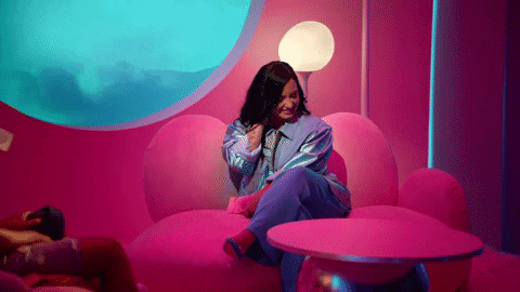 Demi Lovato Lol GIF by The Roku Channel