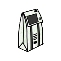 Kickbag Sticker by stoffundso