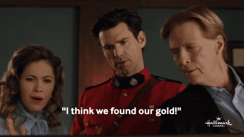 When Calls The Heart Gold GIF by Hallmark Channel
