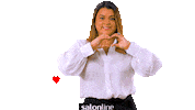 I Love You Heart Sticker by Salon Line