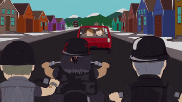 car chasing GIF by South Park 