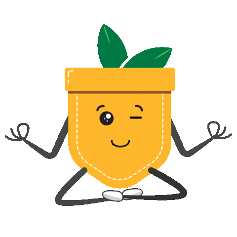 Peace Yoga Sticker by Just Dabao