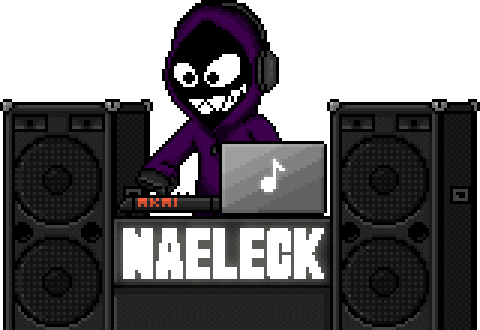 Night Club Dj Sticker by Naeleck