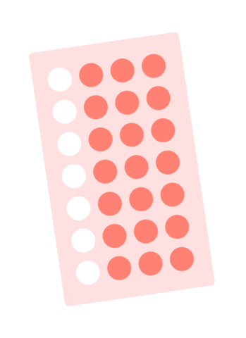Birth Control Delivery Sticker by The Pill Club