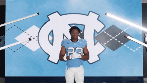University Of North Carolina Football GIF by UNC Tar Heels