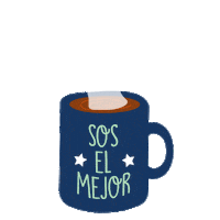 Steam Breakfast Sticker by UAU!