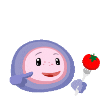 AcquaLete yummy hungry tomato fame Sticker