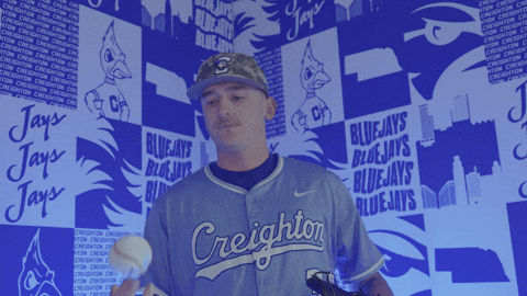 Creighton Bluejays Baseball GIF by Creighton University Athletics
