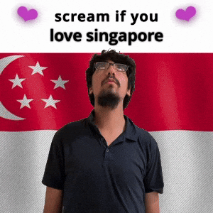 (silent) scream if you love singapore