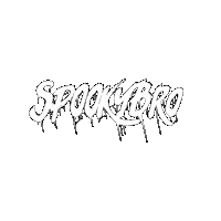 Spookybro logo halloween text dj Sticker
