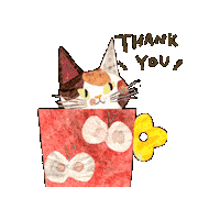 Cat Coffee Sticker