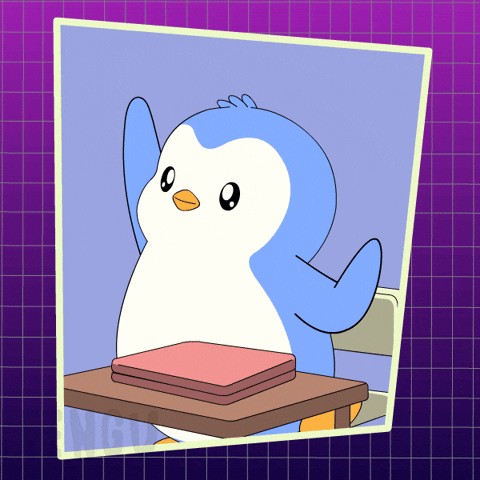 Happy Jump GIF by Pudgy Penguins